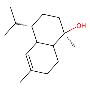 Structure of "i cadinol