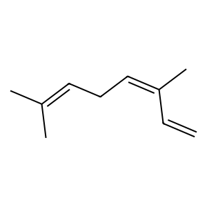 Structure of ( z )-beta-ocimene