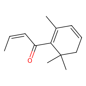 Structure of (z)-beta-damascenone