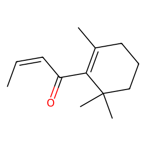 Structure of (z)-beta-damascone