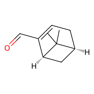 Structure of (-)-myrtenal