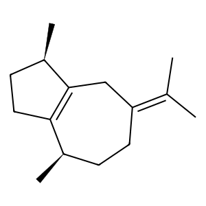 Structure of (z)-beta-guaiene