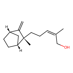 Structure of (z)-beta-santalol