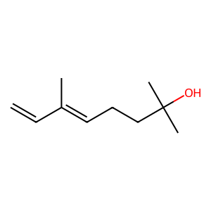 Structure of ocimenol