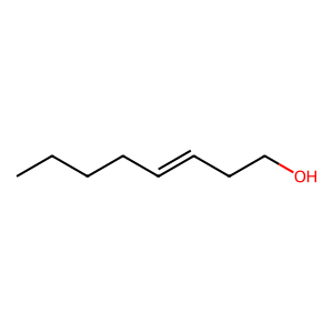 Structure of oct-3-en-1-ol