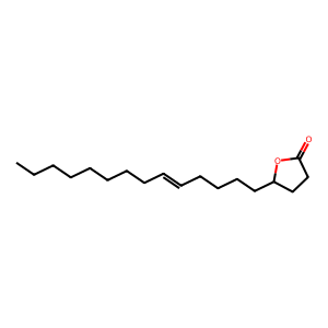 Structure of octadec-9-en-18-olide
