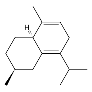 Structure of octadecane+cadina-1,4-diene