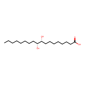 Structure of octadecanoic acid  2 3-dihydroxypropyl ester