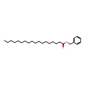 Structure of octadecanoic acid ester  ethyl ester