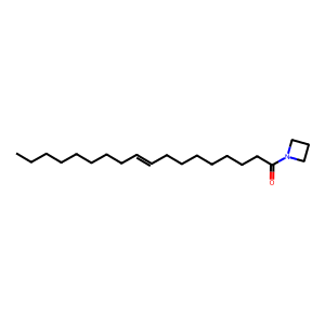 Structure of octadene