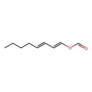 Structure of octadienyl formate