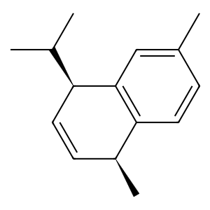 Structure of (z)-calacorene