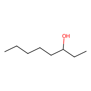 Structure of octanol-3