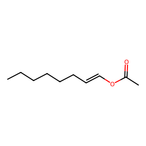 Structure of octen-1-ol acetate