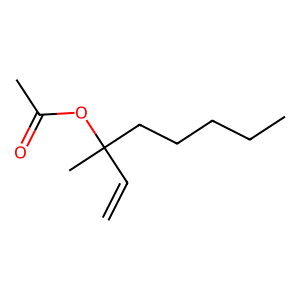 Structure of octen-3-yl acetate<1->