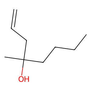 Structure of octen-4-ol