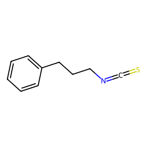 Structure of octyl isothiocynate