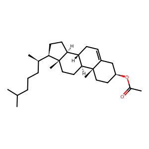 Structure of olean-12-en-3beta-ol acetate