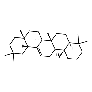 Structure of olean-12-ene
