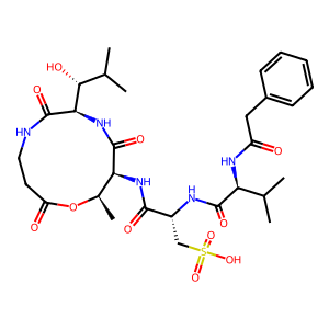 Structure of oleoamide