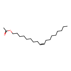 Structure of oleyl acetate