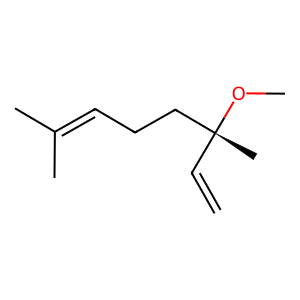Structure of ortho-benzyllinalool