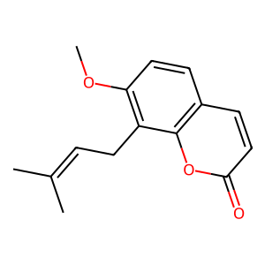 Structure of osthol