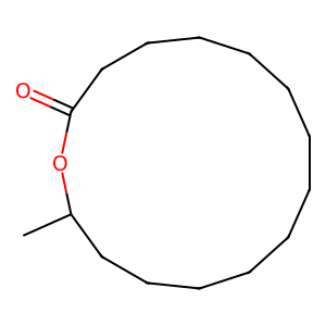 Structure of oxabicyclopentadecan-3-one