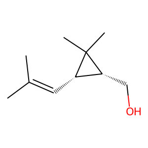Structure of (z)-chrysanthemol