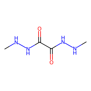 Structure of oxalic acid, di(1-methyl) ester
