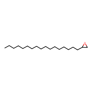 Structure of oxirane. heptadecyl-