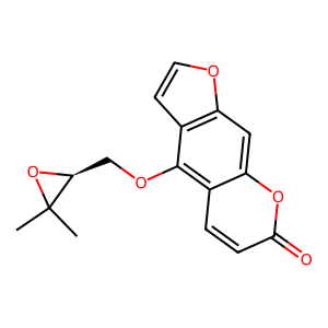 Structure of oxypeucedanin