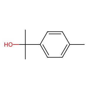 Structure of p-cumen-8-ol