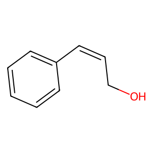 Structure of (z)-cinnamyl alcohol