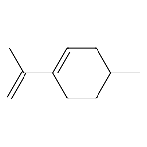 Structure of p-mentha-3,8-diene