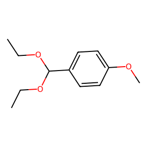 Structure of para-anisaldehydeo