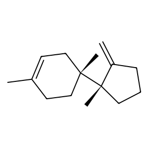 Structure of para-bazzanene