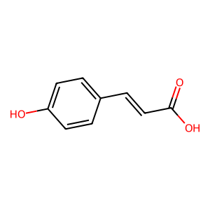 Structure of para-coumaric acid