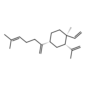 Structure of para-elemene