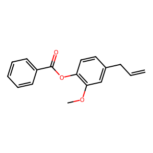 Structure of para-eugenol
