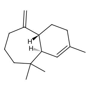 Structure of para-himachalene