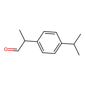 Structure of para-isopropyl phenol