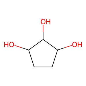 Structure of para-mentane-1,2,3-triol