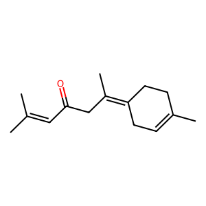 Structure of (z)-gamma-atlantone