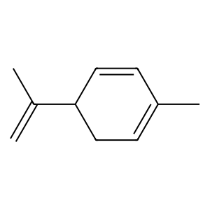 Structure of para-mentha-1,5,8-triene