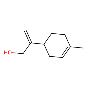 Structure of para-menthadienol