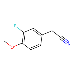 Structure of para-methoxybenzylcyanide