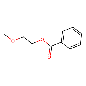 Structure of para-methoxymethy benzoate