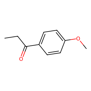 Structure of para-methoxypropiophenone