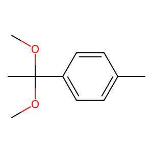 Structure of para-methylacetophenone